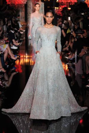 Elie Saab Fall 2014 couture collection